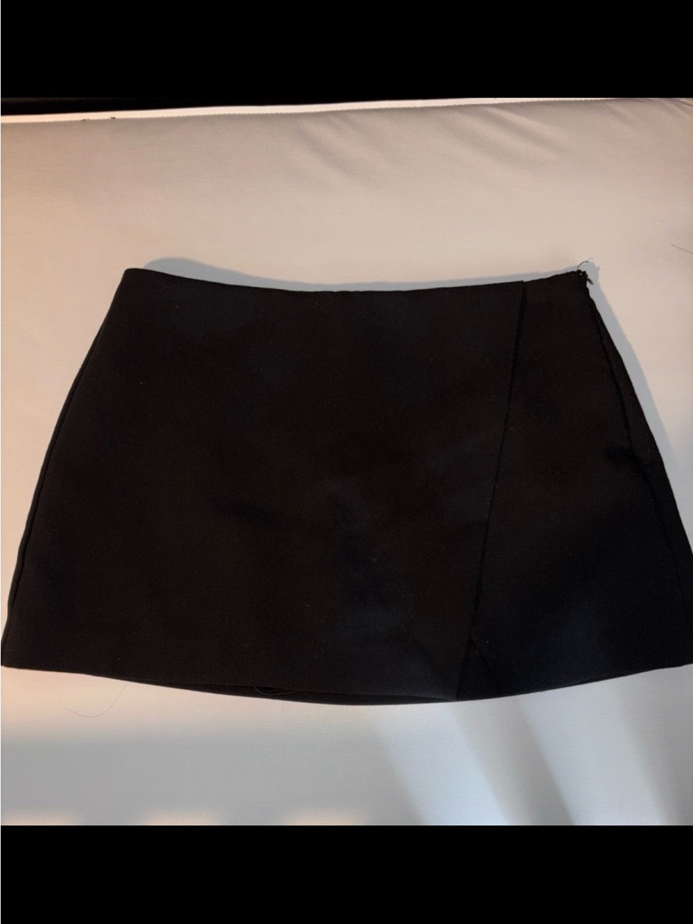 Zara Black Mini Skirt - Simple A-Line Mini